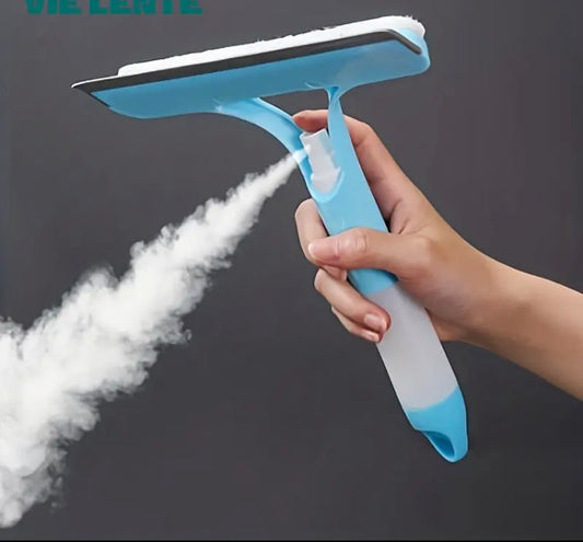 3 In 1 Window Cleaning Wiper, Multifunctional Glass Cleaner, Glass Wiper For Bathroom Mirror Windshield