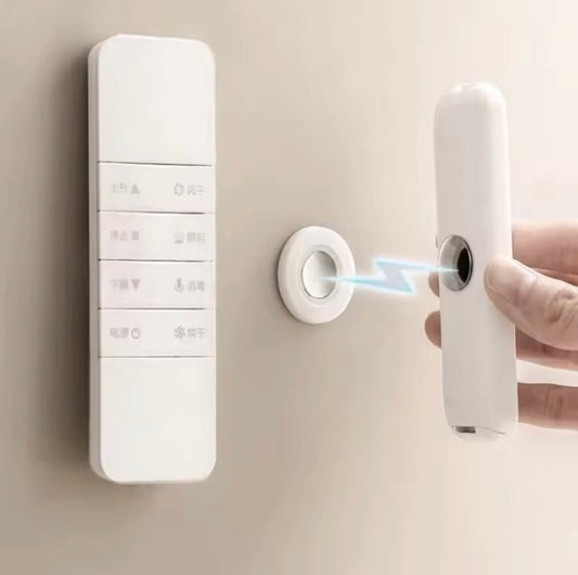 5 Pcs Strong Magnetic Remote Control Holder, Strong Magnet Self Adhesive Hook, Wall Mount Adhesive TV/Air Conditioner Remote Control Holder
