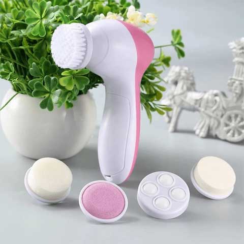 5‑in‑1 Face Cleanser & Massager | Beauty Skin Care Device
