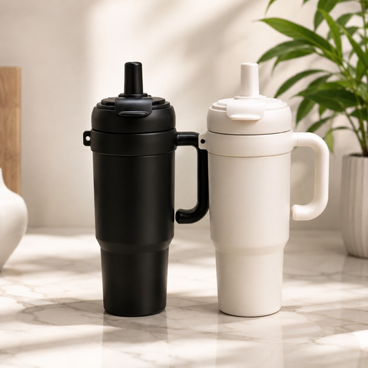 Double Wall Vacuum Tumbler, Easy Grip Sports Vacuum Tumbler, 800ml Double Wall Vacuum Tumbler