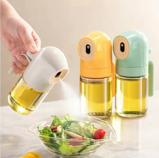 Convenient Glass Oil Spray Bottle, Leak Proof Oil Mister Bottle, Practical Glass Oil Dispenser, Kitchen Gadget Multipurpose Oil Spray Bottle