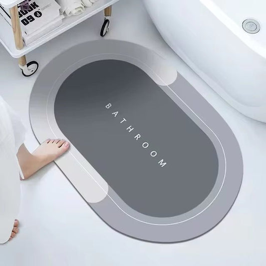 Bath Mat – Water Absorbent & Non-Slip Bathroom Floor Mat