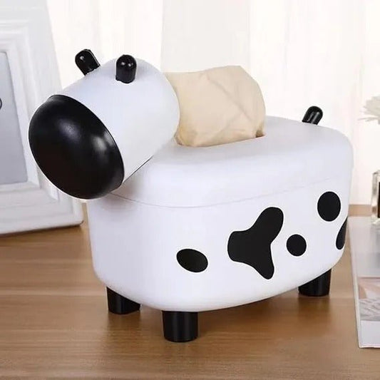 DIY Cow Tissue Box – Cute & Durable ABS Tissue Holder