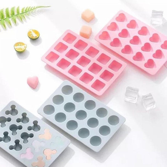 10 Grid Silicone Ice Cube Tray, Easy Release Mini Ice Cube Tray, Creative Cute Small Ice Cube Mold
