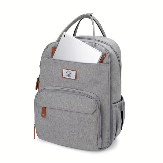 Multifunctional Travel Backpack Diaper Bag Diaper Changing Bag, Large Capacity, Fashion Hand Carry Double Shoulder Mommy Bag
