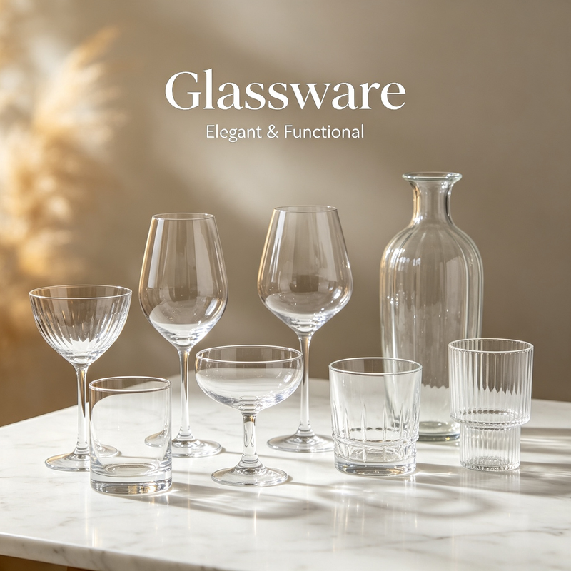 Glassware Collection – Mugs, Tumblers & Cups