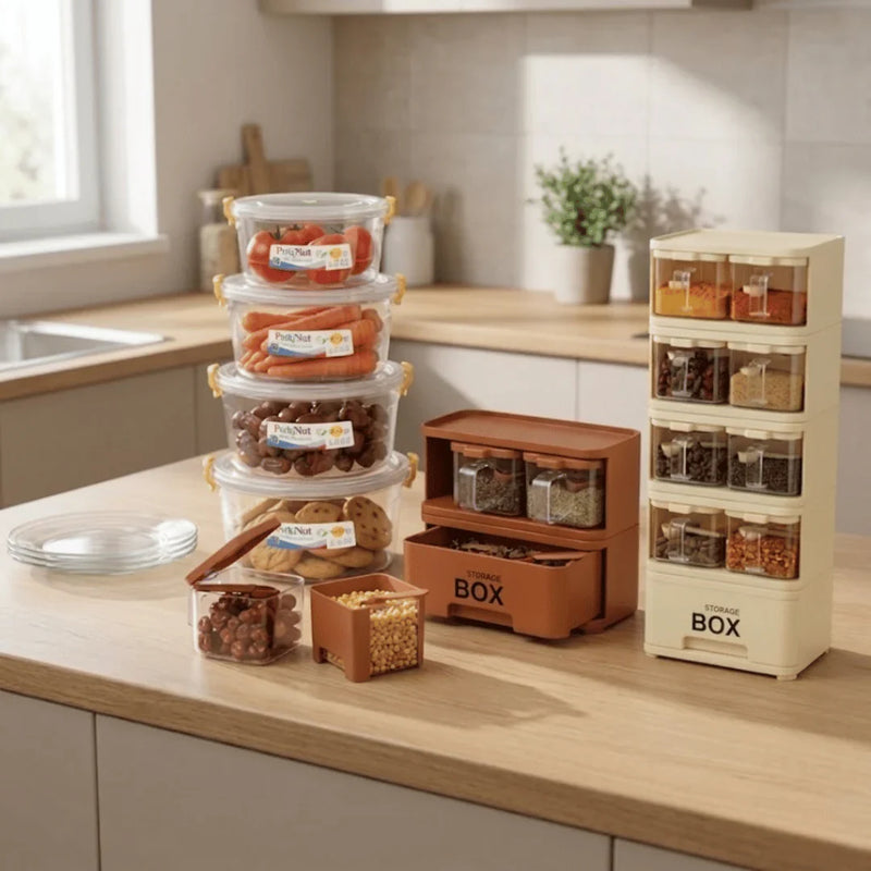 Spice Storage Boxes – Kitchen Organization
