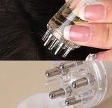 Mini Oil Scalp Applicator, Portable Scalp Treatment Oil Bottle, Mini Oil Massager Comb
