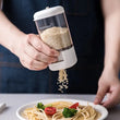Press Type Spice Shaker, Measuring Seasoning Box, Press-Type Quantitative Salt Shaker, Household Metering Press Salt Sprinkling Tank