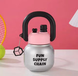 Cute Insulated Mini Water Cups, Stainless Steel Kids Water Bottle, Travel Friendly Kids Water Thermos, Kids Sports Water Bottle