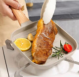 Nonstick Square Frying Pan With  Handle, Non Stick Frying Pan, Household Breakfast Maker Pan