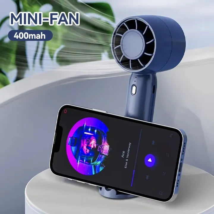 T10 Mini Turbo Fan USB Rechargeable Hand Fan