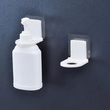 Set of Shampoo Hook, Multi Use Storage Hook, Self Adhesive Home Storage Hook, Multifunction Bottle Hanger, Wall Mounted Rack Hook, Bathroom Shower Gel Hook, Kitchen Liquid Soap Holder Rack