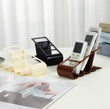 4 Slots Remote Control Storage Holder, AC Remote Control Station Rack, Desktop Stand Home Storage