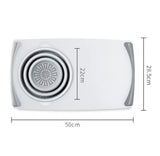 MultiFunctional Cutting Board With Sink Drain Basket, Over The Sink Cutting Board With Strainer, Vegetable Fruit Cutting Board
