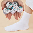 Disposable Travel Cottons Socks, Portable Compression Breathable Cotton Socks, Compressed Socks for Travel