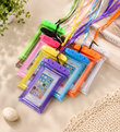 Transparent Waterproof Airbag Phone Pouch, Touch Screen Phone Cover Bag, Waterproof Mobile Protector Cover