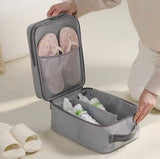 3 Layer Travel Shoe Bag, Portable Shoe Storage Pouch, Mini Travel Shoe Storage Bag, Shoe Closet Organizer