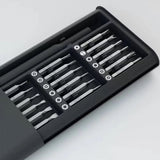 24 In 1 Screwdriver Set, Manual Precision Magnetic Screw Driver Bits, Smart Dismountable Driver DIY Kit, Portable Magnetic Repair Bits, Mini Pocket Screwdriver Set With Case