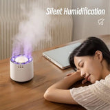 6 Nozzle Dynamic Humidifier, Mist Air Humidifier with Colorful LED Light, Home RGB Led Light Aroma Diffuser