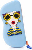 Silicone Sunglasses Case, Portable Travel Glasses Holder Cover, Waterproof Shockproof Eyeglass Case, Nova Style Pouch