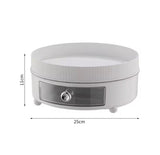360° Rotation Spice Rack, Large Capacity Cosmetic Storage Tray, Kitchen Seasoning Cosmetic Tray