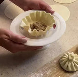 Flower Shaped Dumpling Machine, Dough Press Maker, Dumpling Skin Maker Dumpling Mold, Manual Tortilla Maker, Kitchen Dumpling Making Tool