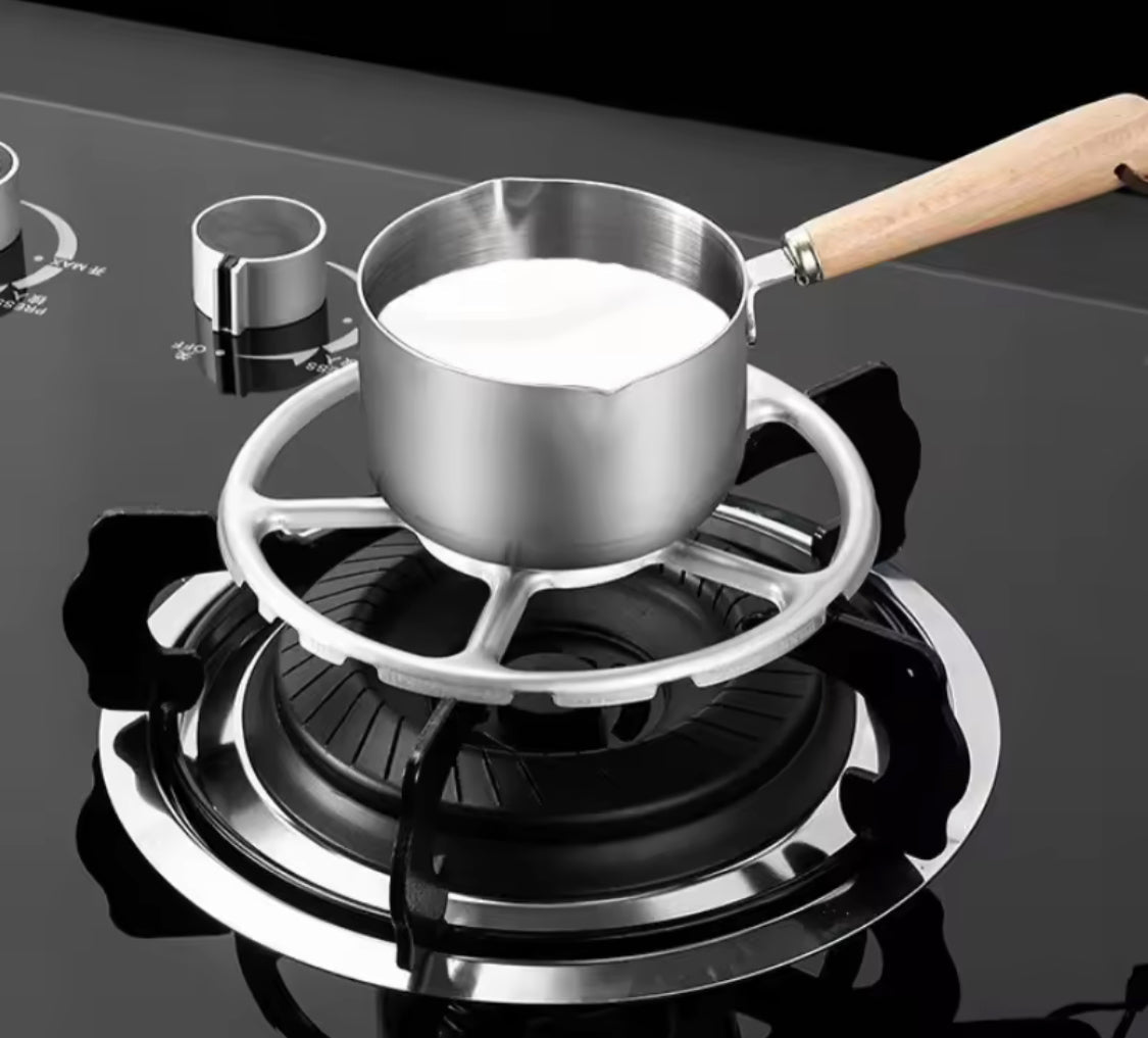 Non Slip Burner Stand Rack, Gas Stove Metal Cover Frame, Anti Slip Frame For Small Pots, Metal Stovetop For Pot