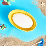 Eco Friendly Duck Soap Drain Box, Multifunctional Drain Soap And Sponge Holder, Cute Cartoon Oval Shaped Soap Dish