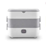 Bento Electric Heating Lunch Box, Multifunctional Cooking Insulation Box, Portable Stainless Steel Lunch Box