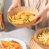 Disposable Air Fryer Paper Liners (50pcs) – Non-stick, greaseproof, and heat-resistant liners designed