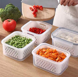 5Pcs Food Storage Containers with Lids, Fridge Container Box With Lid, Multifunctional Kitchen Accessories