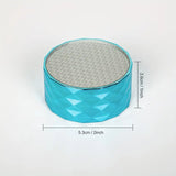 Round Crystal Hair Eraser, Double-Sided Reusable Crystal Hair Eraser, Reusable Crystal Hair Eraser For Women, Magic Painless Hair Skin Exfoliator Tool, Washable Nano Hair Removal For Smooth Skin, Manual Callus Remover