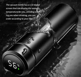 500ML LED Temperature Display Bottle, Stainless Steel Intellective Thermos with Double Bottom, Smart Vacuum Insulated Water Bottle