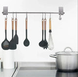 12 Pcs Silicone Kitchen Utensil Set – Heat Resistant Non‑Stick Cooking Tools with Wooden Handles