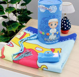 Kids Janamaz Rug With Gift Box, Children Prayers Mat With Tasbeh, Islamic Gifts Set With Prayers Beads With Coin Box, Kids Camera, Travel Prayer Mat