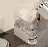 Transparent Narrow Rice Storage Container, Airtight Food Grade Rice Bin, Food Grade Rice Bucket