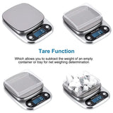 LED Kitchen Scale, Electronic Food Balance Measuring Weight Machine, 10Kg Digital Precious Device, Multipurpose Digital Scale