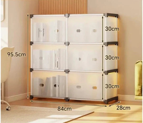 Dustproof Wardrobe & Book Storage Organizer