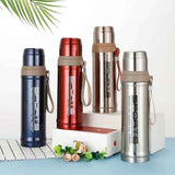 Vacuum Insulated Stainless Steel Sports Water Bottle Leak Proof Hot & Cold Flask - 750ML