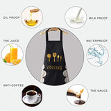 Fashion Apron – Oil-Proof PVC Cooking Apron for Kitchen Use