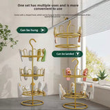 Drying Shoe Rack With Drain Plate, Rotating Drying Shoe Rack, Floor Standing Rotating Slipper Rack