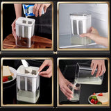 Fine Mesh Stainless Steel Greek Yogurt Strainer with Lid