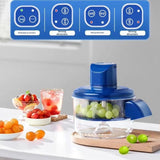 Automatic Electric Fruit Peeler Machine One-Touch Grape, Plum, Tomato & Garlic Peeling Device with Storage Bowl