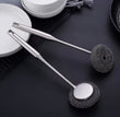 Long Handle Stainless Steel Wire Ball Brush, Strong Decontamination Sink Brush, Durable Extended Wire Dishwash Brush