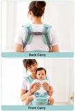 4 In 1 Baby Carrier with Hip Seat, Ergonomic Baby Hip Seat Carrier with Waist Support, Lightweight Baby Hip Seat Carrier with Padded Shoulder Straps
