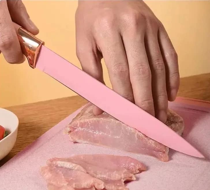19 Pcs Kitchen Utensils With Knife Set