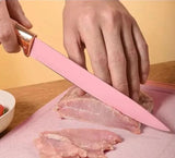 19 Pcs Kitchen Utensils With Knife Set