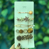 Luxury Jewellery Card, Candy Colors Pearl Hair Clip For Women, Geometric Crystal Hair Barrettes, Girl Hair Accessories