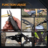19‑in‑1 Multi Tool Hammer – Folding Pliers, Knife, Screwdriver & Survival Tool